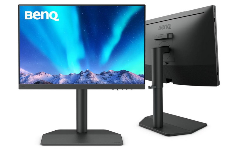 BenQ выпустила профессиональный 24-дюймовый монитор SW242Q со встроенным кардридером и USB Type-C