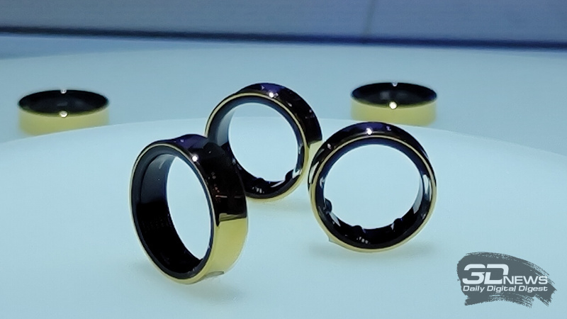 Samsung показала умное кольцо Galaxy Ring — оно измеряет «жизненную силу» человека