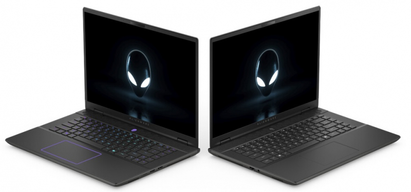 Alienware представила обновлённые игровые ноутбуки на чипах Intel Meteor Lake и Raptor Lake Refresh