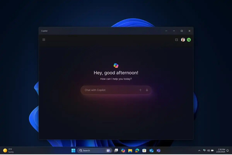 Microsoft Copilot вырос до полноценного приложения для Windows