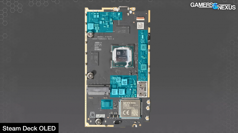 Разборка Steam Deck OLED показала полную переработку её схемотехники