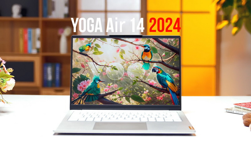 Lenovo обновила тонкий ноутбук Yoga Air 14 процессорами Intel Meteor Lake