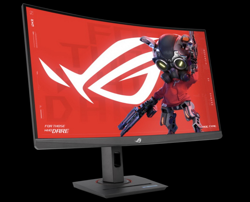 Asus представила игровой 27-дюймовый изогнутый монитор ROG Strix XG27WCS с 1440p и 180 Гц