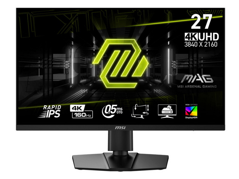 MSI представила 27-дюймовый игровой монитор MAG 274UPF E2 с 4K и 160 Гц