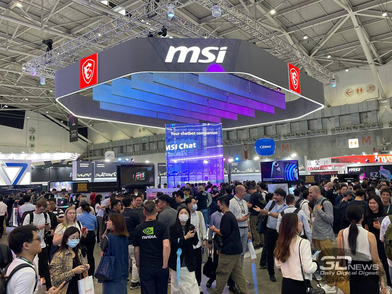 Репортаж со стенда MSI на выставке Computex 2024: ноутбуки для геймеров и бизнеса