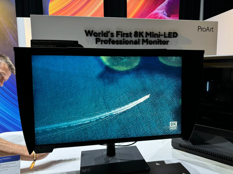 Asus представила профессиональные Mini-LED-мониторы ProArt с разрешением 5K, 6K и 8K